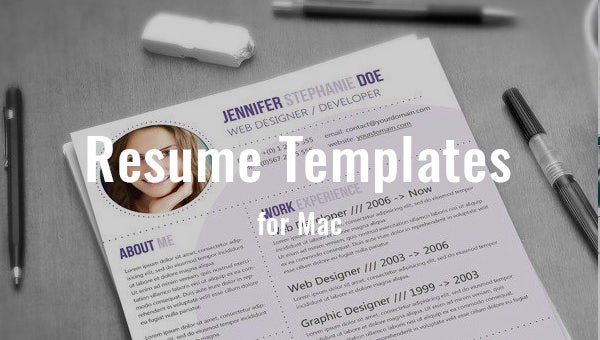 office for mac resume templates
